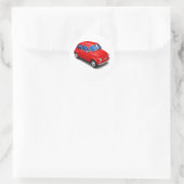 Auto Ronde Sticker (Tas)