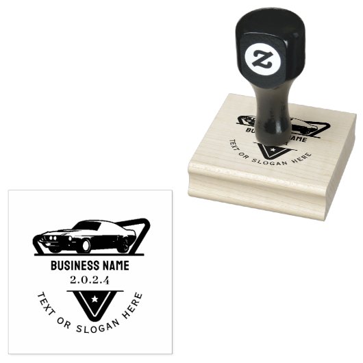 AUTO RUBBERSTEMPEL (Gestempeld)