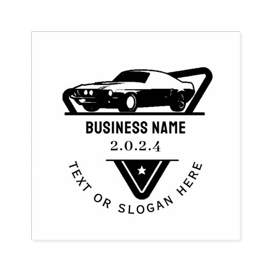 AUTO 	RUBBERSTEMPEL (Afrduk)