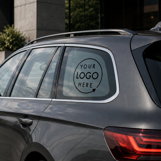 Auto-ruitertje | Aangepaste bedrijfslogo sticker