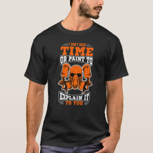 Auto Schilder Automatisch Detail Auto Spray Voertu T-shirt