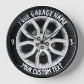 Auto Service Reparation Garage Owner Wheel Tire Cu (Voorkant)