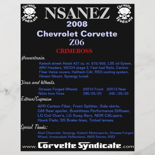 Auto Show Plaquette. Flyer (Voorkant)