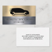 Auto Sleutel Logo | Monteur Zakkaart Visitekaartje (Voorkant / Achterkant)