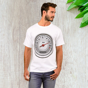 Auto Speedometer Mannen T-shirt