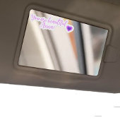 Auto Spiegel Schattigee Berichten Stickers