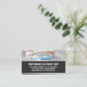 Auto Sport Auto Verzorging | Monteur Diensten  Visitekaartje (Staand voorkant)