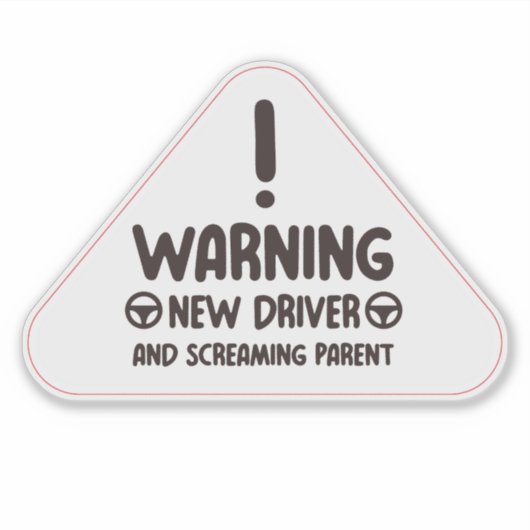 Auto sticker bumpersticker (Voorkant)