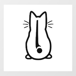 Auto Sticker - Cat Design