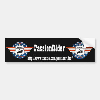 Auto-sticker PassionRider Bumpersticker