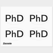 Auto Sticker PhD (Feuille)