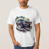 Auto & stof t-shirt (Voorkant)