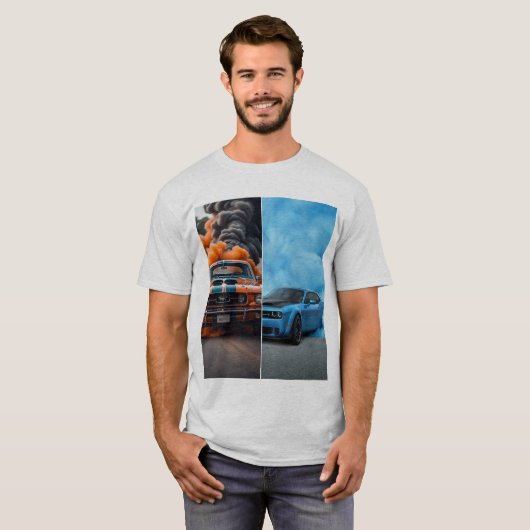 auto t-shirt (Voorkant volledig)