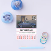 Auto te koop  flyer (Enkel)