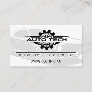 Auto Tech Mechanics Autohersteldiensten Visitekaartje