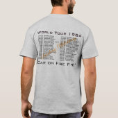 Auto tegen brand! t-shirt (Achterkant)