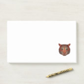Auto tijger post-it® notes (Op bureau)