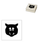 Auto tijger rubberstempel (Gestempeld)