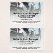 Auto-transportwagens Visitekaartje (Voorkant /achterkant)