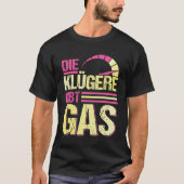 Auto Tuner Meisje Motorvoertuig Mechanische Racing T-shirt (Voorkant)