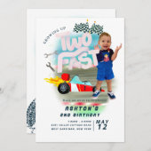 Auto twee snel kaart (Voorkant / Achterkant)