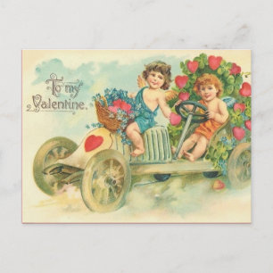 Auto Valentijn Briefkaart
