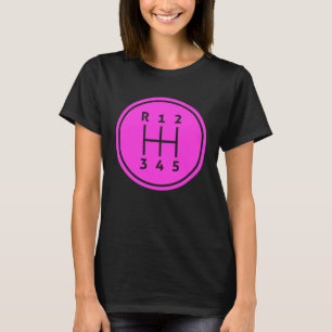 Auto Versnelling Koele Racende Kerel Auto Liefde T-shirt