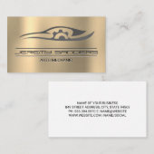 Auto Versnellingsbak Logo | Mechanicien Visitekaartje (Voorkant / Achterkant)