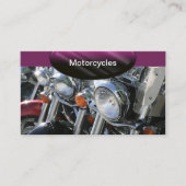 Auto Visitekaartjes Motorfietsen (Voorkant)