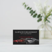 Auto, Voiture, Carte de visite de concessionnaire (Debout devant)