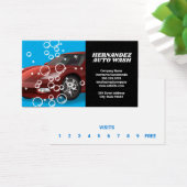 Auto was | Rode auto Visitekaartje (Bureau)