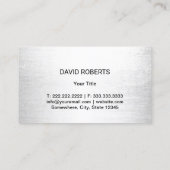 Auto-wasprogramma's en automatische gegevens over  visitekaartje (Achterkant)