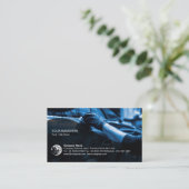 Auto Wassen Details Visitekaartje (Staand voorkant)