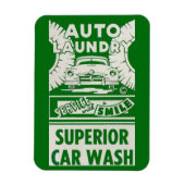 Auto-waswas voor 1950-auto magneet (Verticaal)