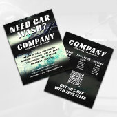 Auto waterspat automotive  flyer