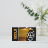 Auto Wiel, Auto Dealer Visitekaartje (Staand voorkant)