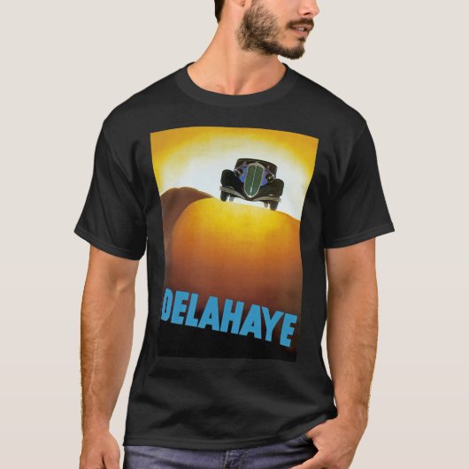 Autoadvertentie van Delahaye T-shirt (Voorkant)