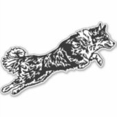 Autoaufkleber Australian Shepherd Sticker (Voorkant)