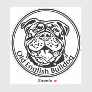 Autoaufkleber Old english Bulldog OEB Sticker