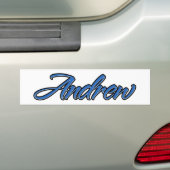 Autoaufkleber Sticker bleu (En voiture)