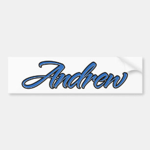 Autoaufkleber Sticker bleu