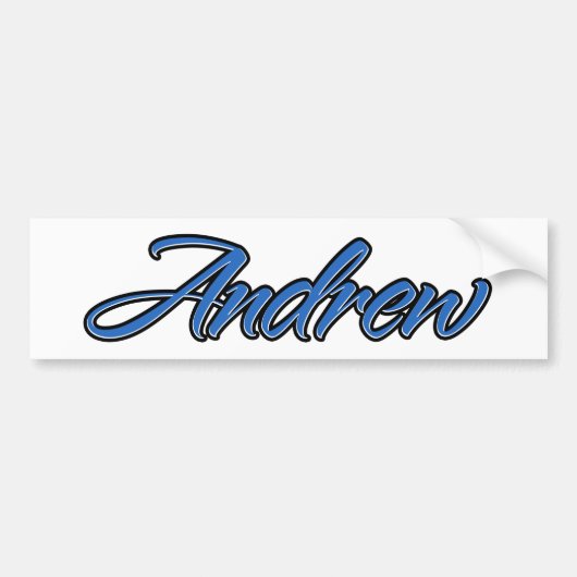 Autoaufkleber Sticker bleu (Devant)