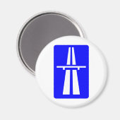 Autobahn Sign Magneet (Voorkant / Achterkant)