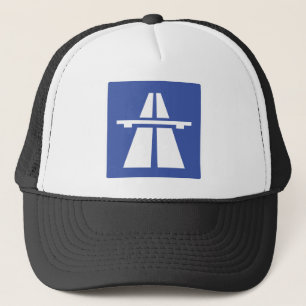 Autobahnschild Trucker Pet
