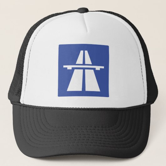 Autobahnschild Trucker Pet (Voorkant)