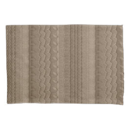 Autobanden op het strand Golden Brown Kussensloop