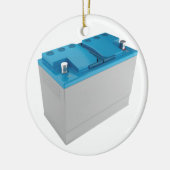 Autobatterij Keramisch Ornament (Links)