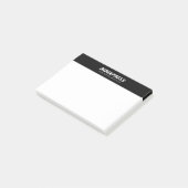 Autobedrijf zwart post-it® notes (Schuin)