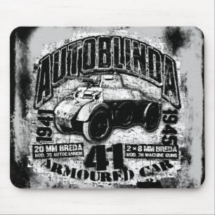 Autoblinda 41 Mousepad Muismat