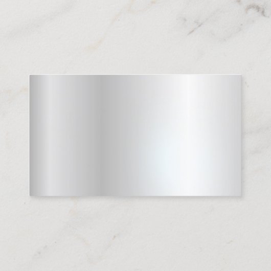 Autobody Repair Shiny Metal Background Visitekaartje (Achterkant)